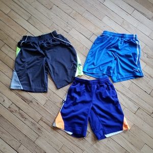 Three Athletic Shorts
